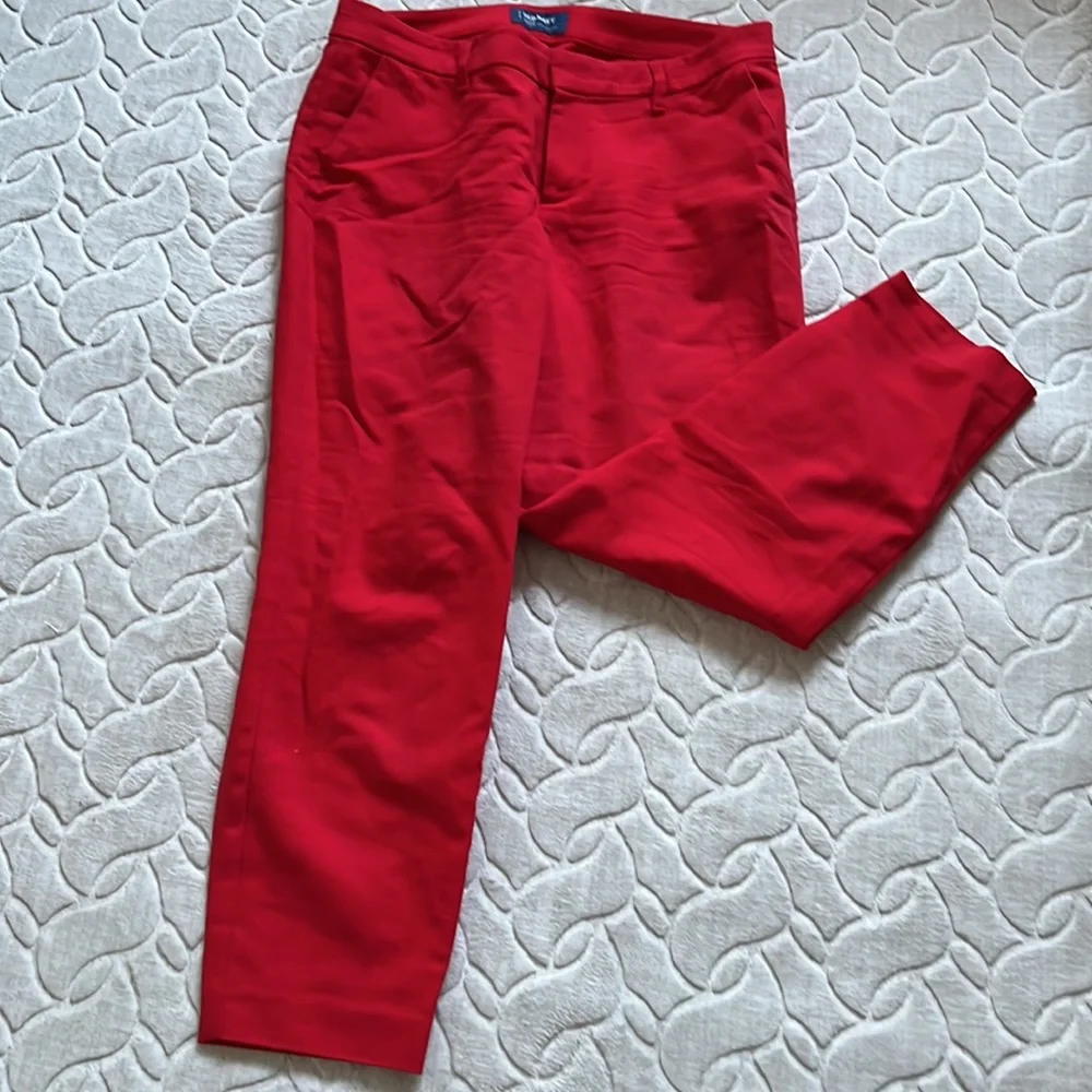 Old Navy Harper Mid Rise Pants Size 8 - Picture 7 of 12